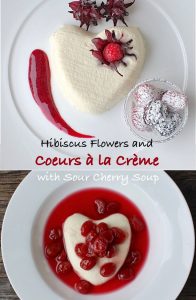 valentines day food couer a la creme