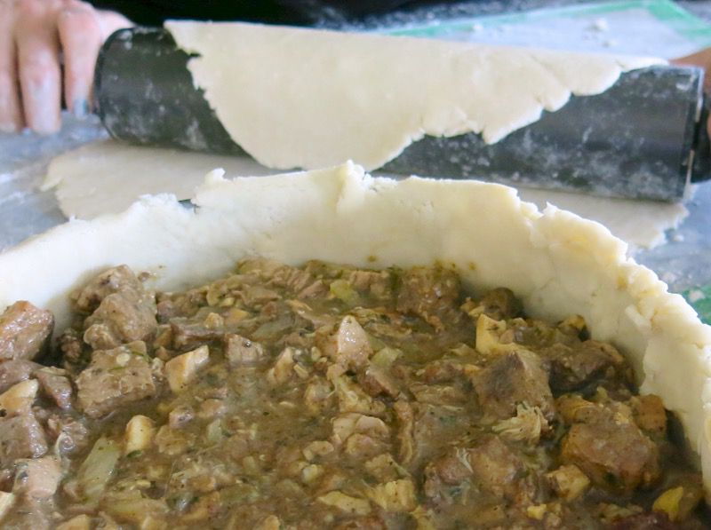 Reveillon Tourtière (Acadian Meat Pie)