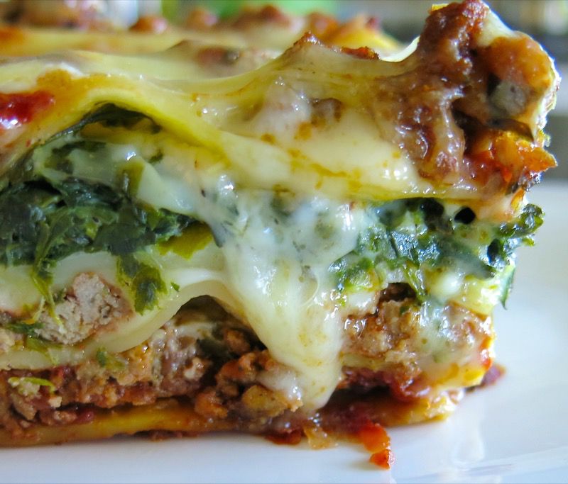 Traditional Canadian Lasagna: The one on the side of the Catelli's Box