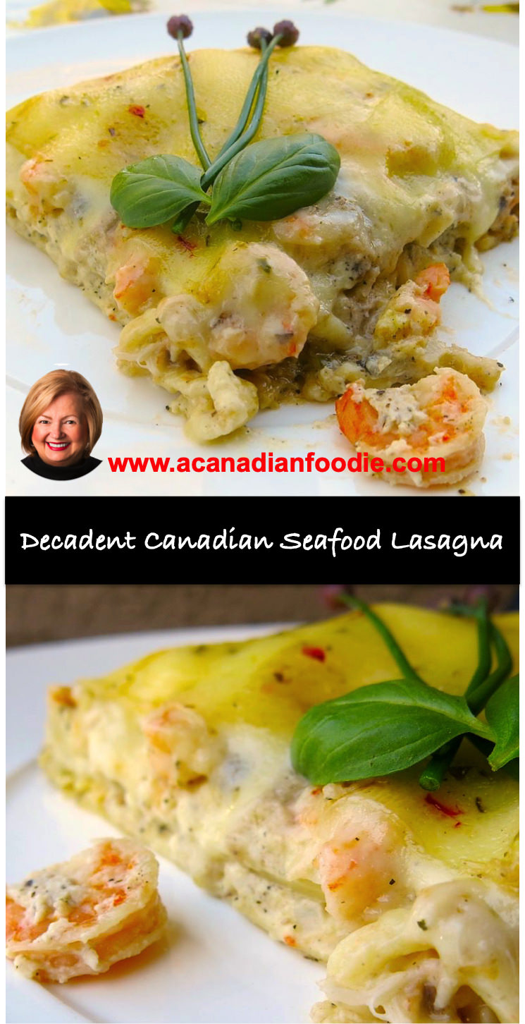 Retro Recipe for Seafood Lasagna Delicious and Decadent