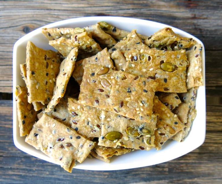 Healthy Seed Crackers Homemade and Simply Irresistible!