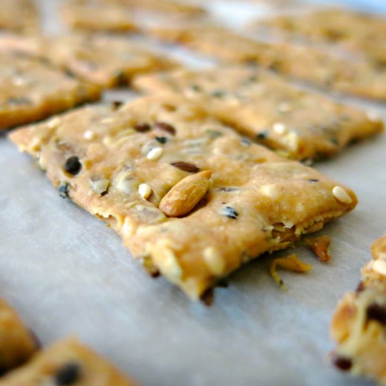 Healthy Seed Crackers Homemade And Simply Irresistible